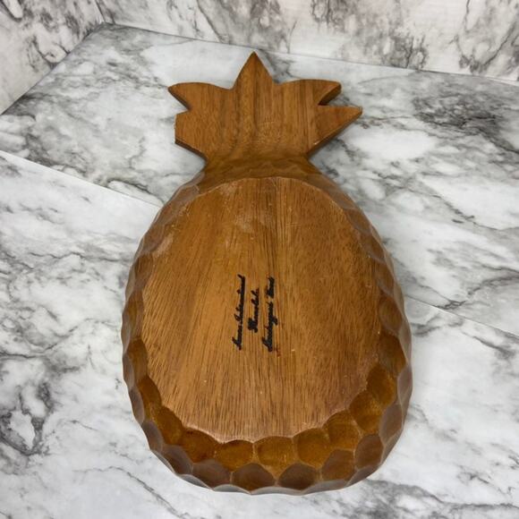 Vintage Moore International Monkeypod Bowl from Honolulu - Picture 6 of 6